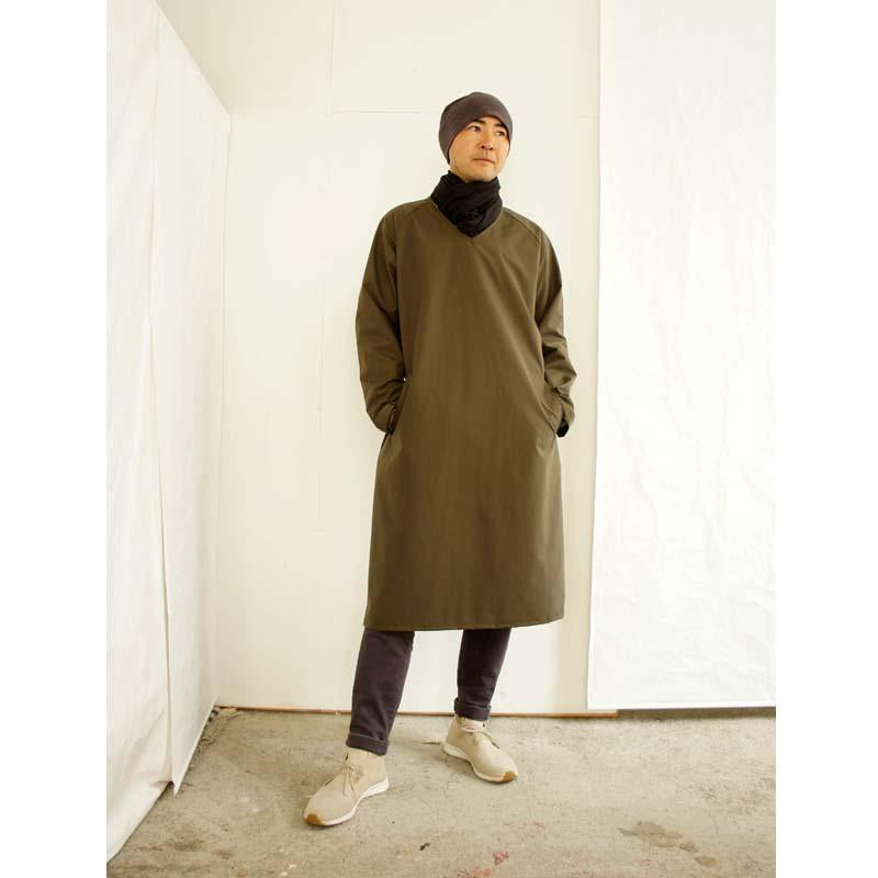 【即完売】美品 SHAREEF OVER APRON エプロン トレンチコート シャリーフ オーバーエプロン トレンチコート風